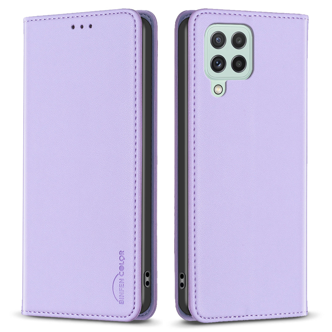 BINFEN COLOR BF18 Leather Case for Samsung Galaxy A12 Card Holder Full Protection Phone Stand Cover BINFEN COLOR BF18 Leather Case for Samsung Galaxy A12 Card Holder Full Protection Phone Stand Cover